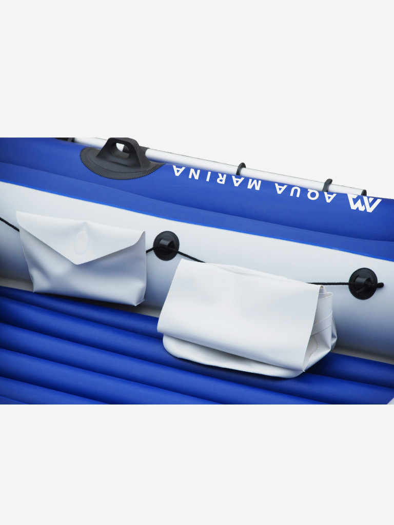 Лодка надувная AQUA MARINA BT-88822 WILDRIVER, 2+1-местная, насос, весла, транец, до 225кг