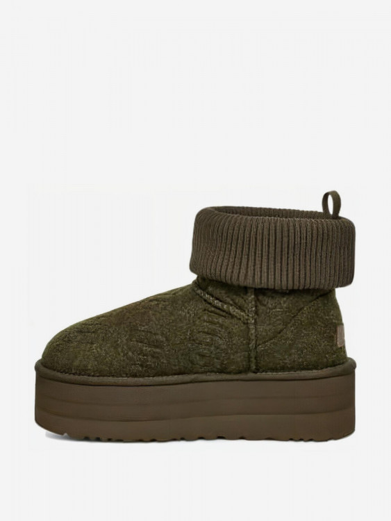 Угги UGG Classic Mini Platform Felted