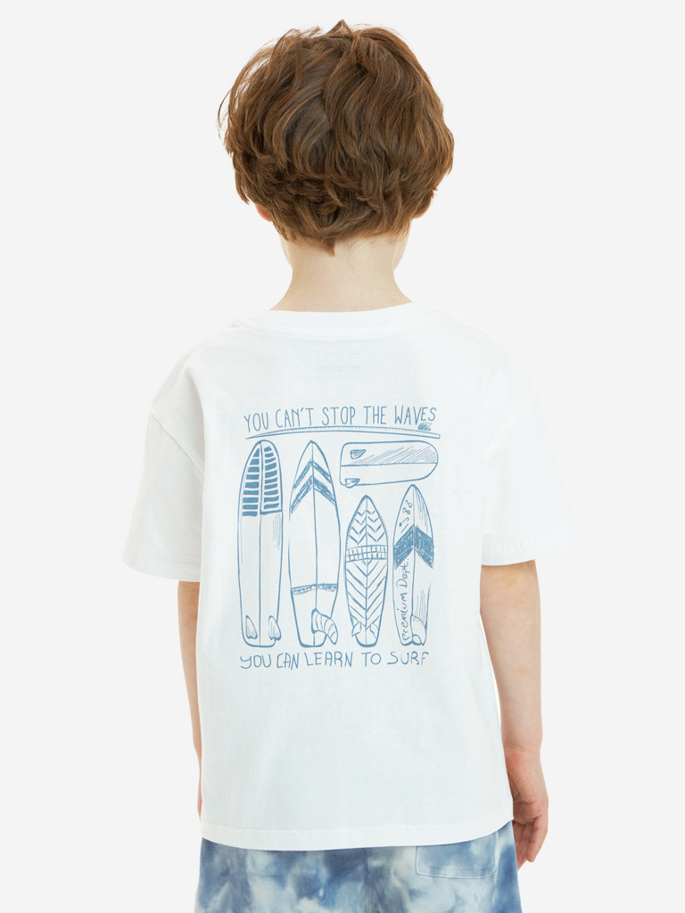 Футболка для мальчиков с принтом на спине TOTTI KIDS