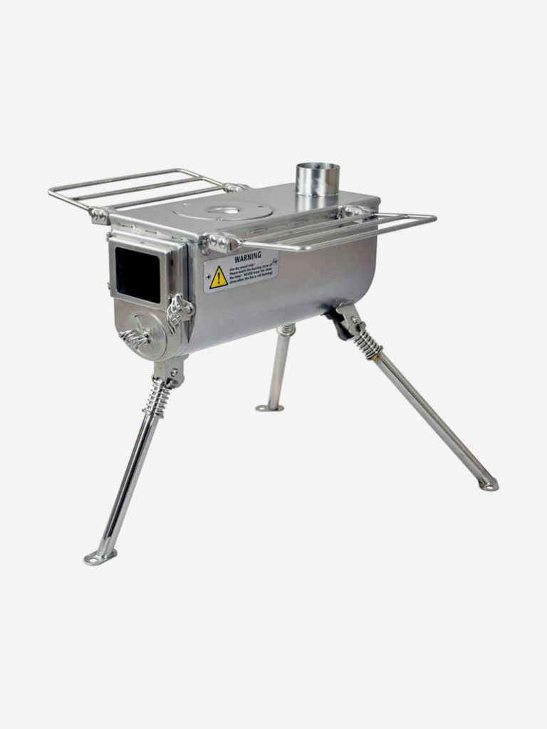 Походная печь Winnerwell Woodlander Small (D дымохода 53 мм), нерж. ст. AISI 304