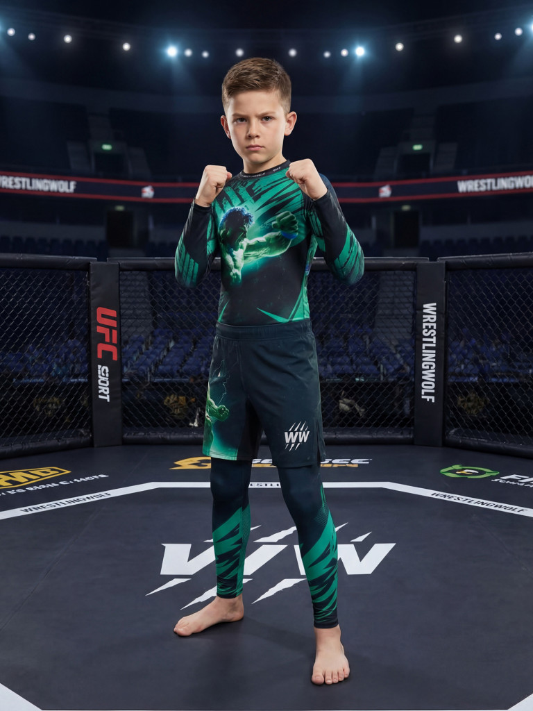 Шорты спортивные детские WrestlingWolf