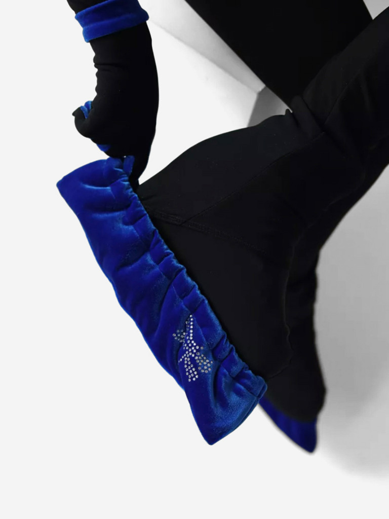 Чехлы-сушки на коньки бархатные IceDress