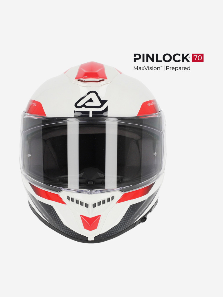 Мотошлем Интеграл Acerbis KRAPON 22-06 White/Red