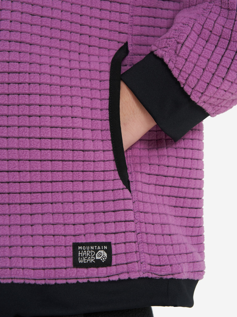 Свитшот женский Mountain Hardwear Summit Grid Big Grid Half Zip