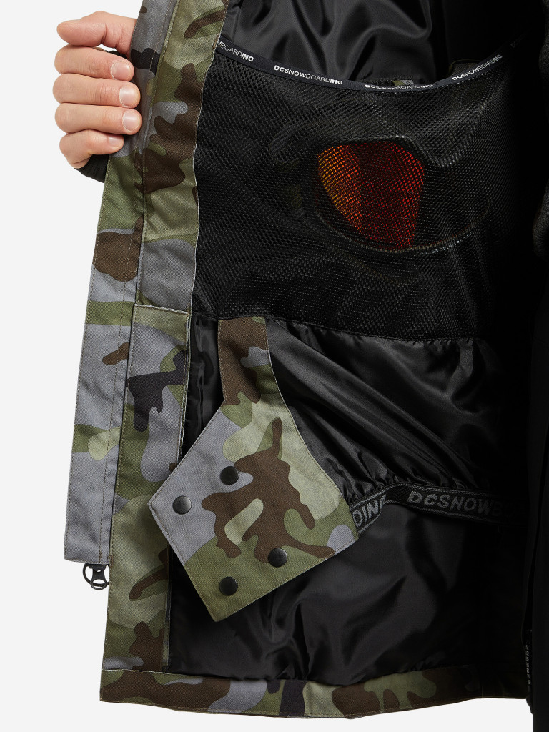 Куртка утепленная мужская DC Shoes Haven ADYTJ03028 серый