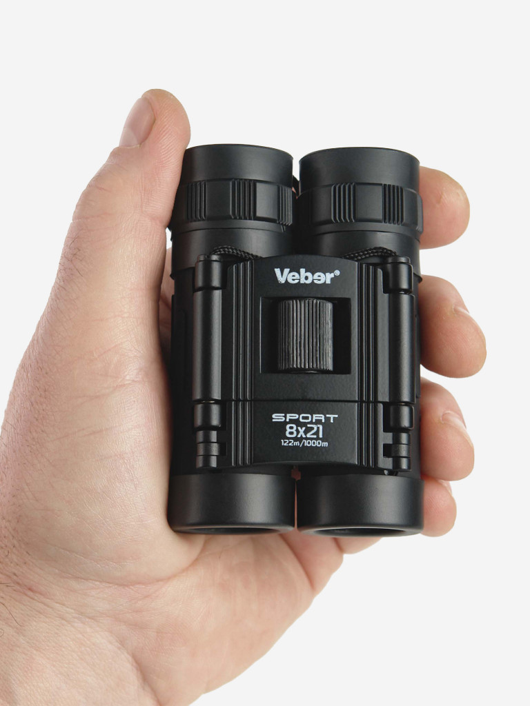Бинокль Veber БН 8*21 черный Sport
