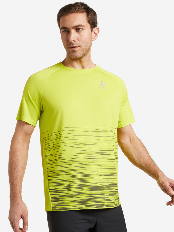 Футболка мужская Odlo Crew Neck Essential Print