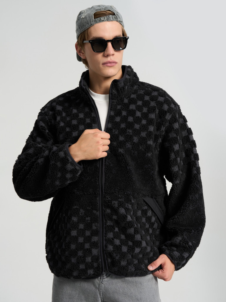 Куртка из шерпы мужская Vans Nights High Pile Jacket