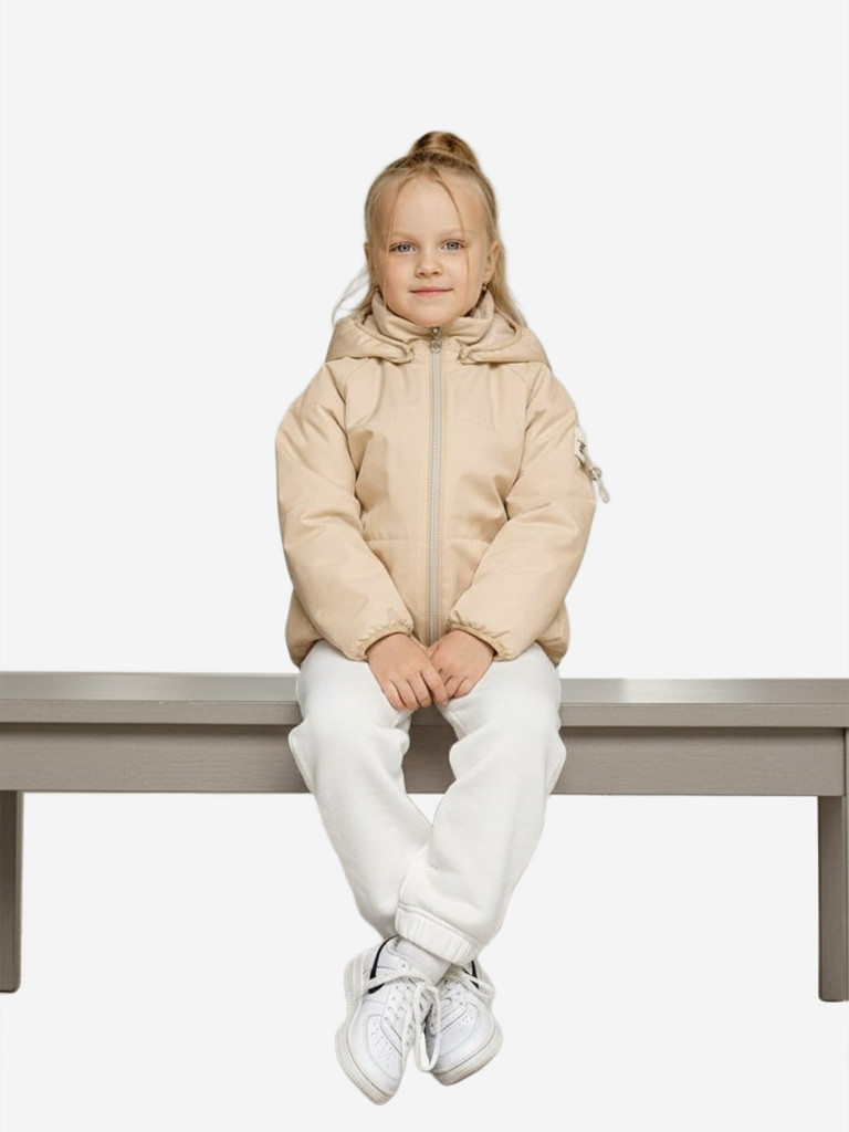 Куртка для девочки batik Лесли бежевый