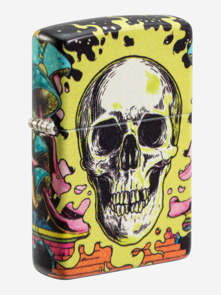 Зажигалка бензиновая ZIPPO 48640 Skull