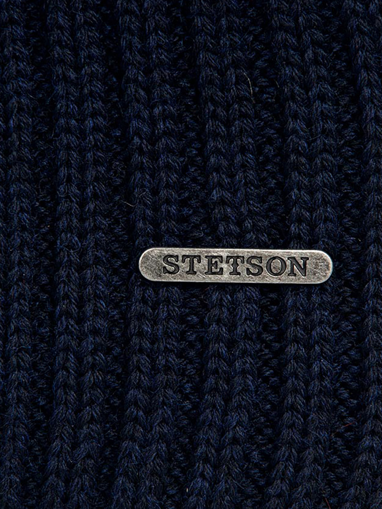 Шапка с отворотом STETSON 8519301 NORTHPORT (синий)