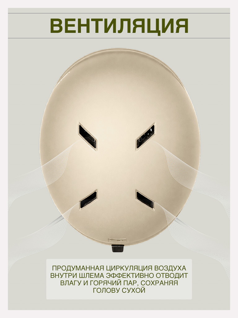 Шлем горнолыжный - сноубордический LOXLEY - PROTECTION