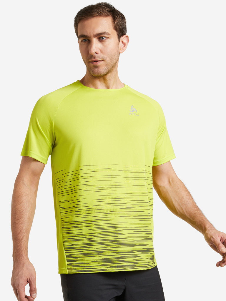 Футболка мужская Odlo Crew Neck Essential Print