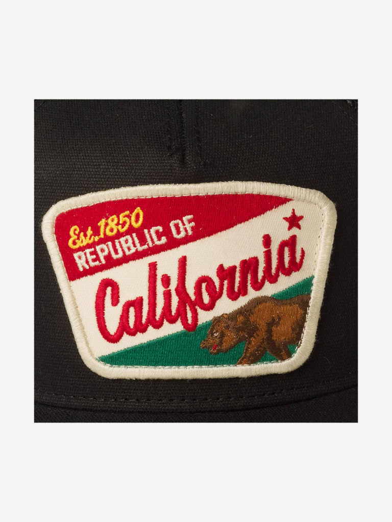 Бейсболка с сеточкой AMERICAN NEEDLE 42960A-CALI California Valin (черный)