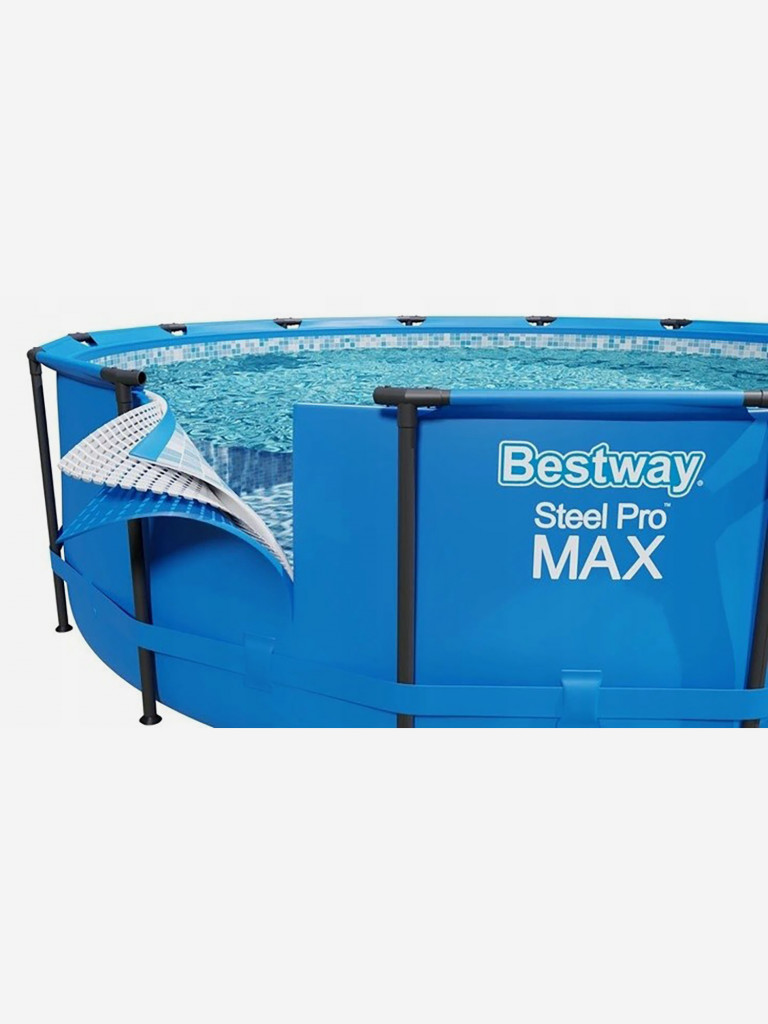 Каркасный бассейн Bestway 56984 Steel Pro Max (305х100см) + фильтр-насос