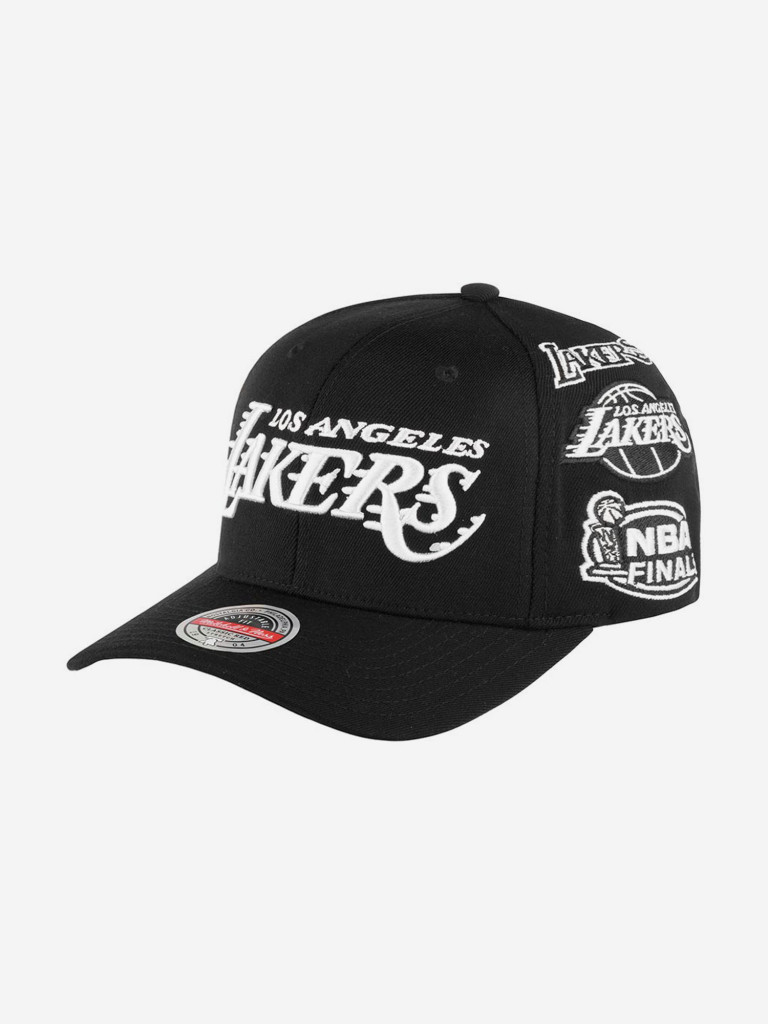 Бейсболка MITCHELL NESS 6HSSFH21HW009-LALBLCK Los Angeles Lakers NBA (черный)