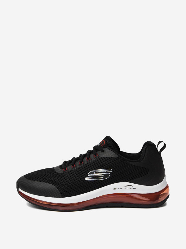 Кроссовки мужские Skechers Skech Air 2 арт. 232036 черный/красный цвет — купить за 4249 руб. со скидкой 50 %, отзывы в интернет-магазине Спортмастер