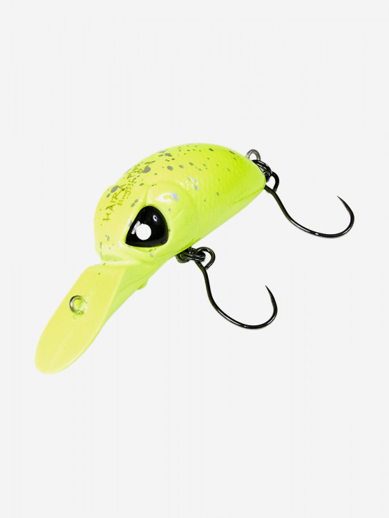 Воблер LUCKY JOHN Pro Series HAIRA TINY ATG LBF, длина 3,3 см, Plus Foot, крэнкбейт для форели