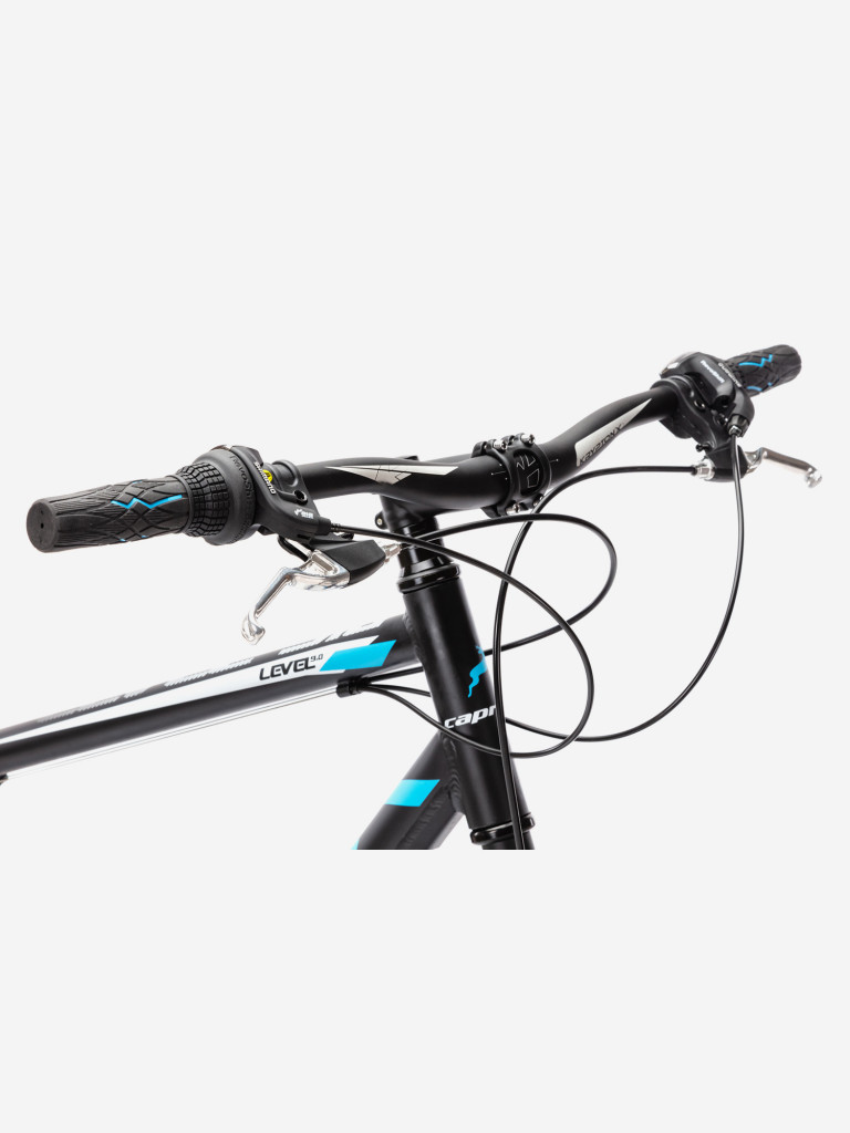 Велосипед CAPRIOLO MTB LEVEL 9.0 (3 X 6), рама алюминий 19'', колёса 29'' (чёрный - синий)