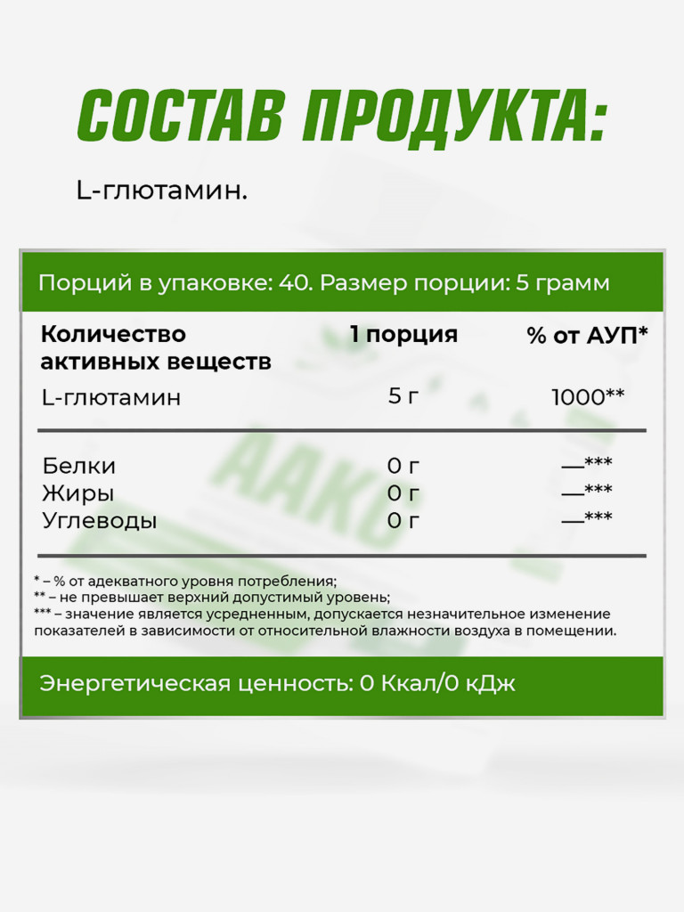 Глютамин, NaturalSupp, 200 г