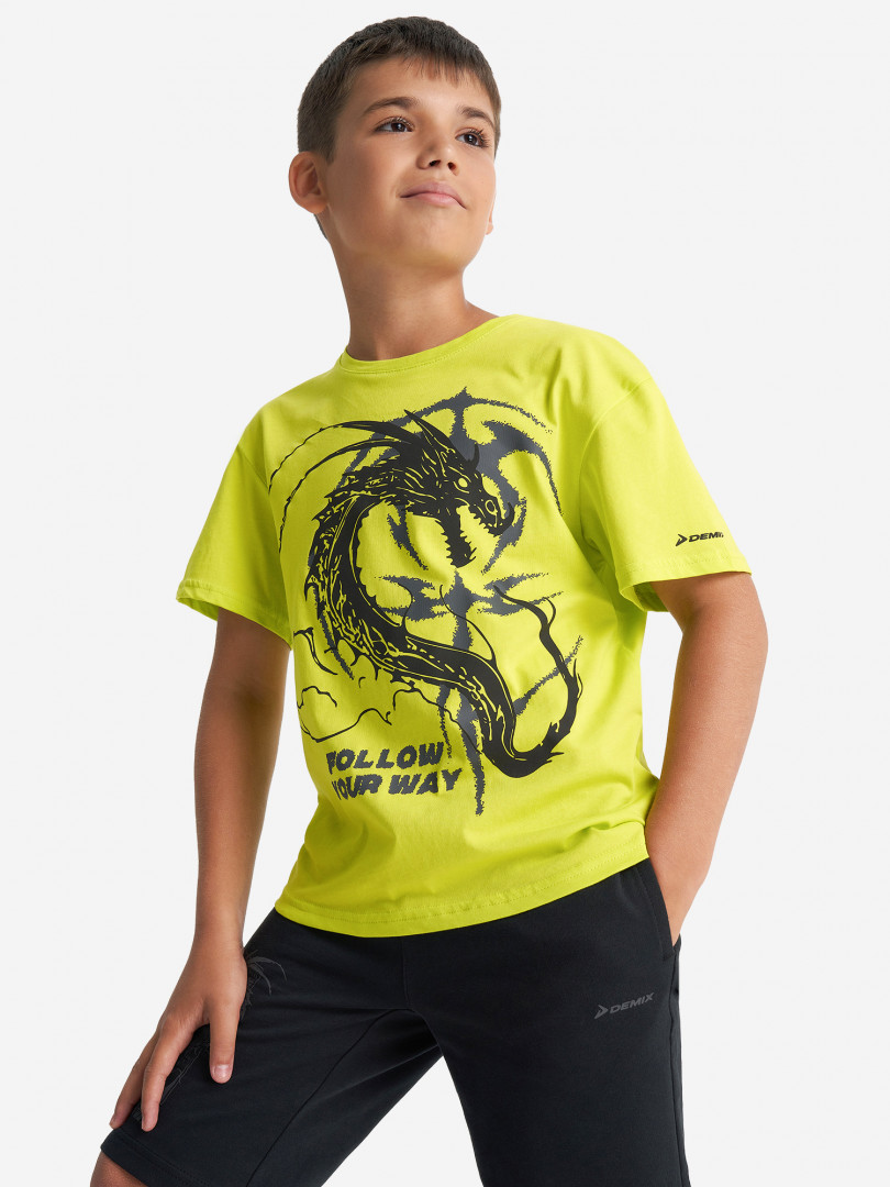 Футболка для мальчиков Demix Зеленый 799₽