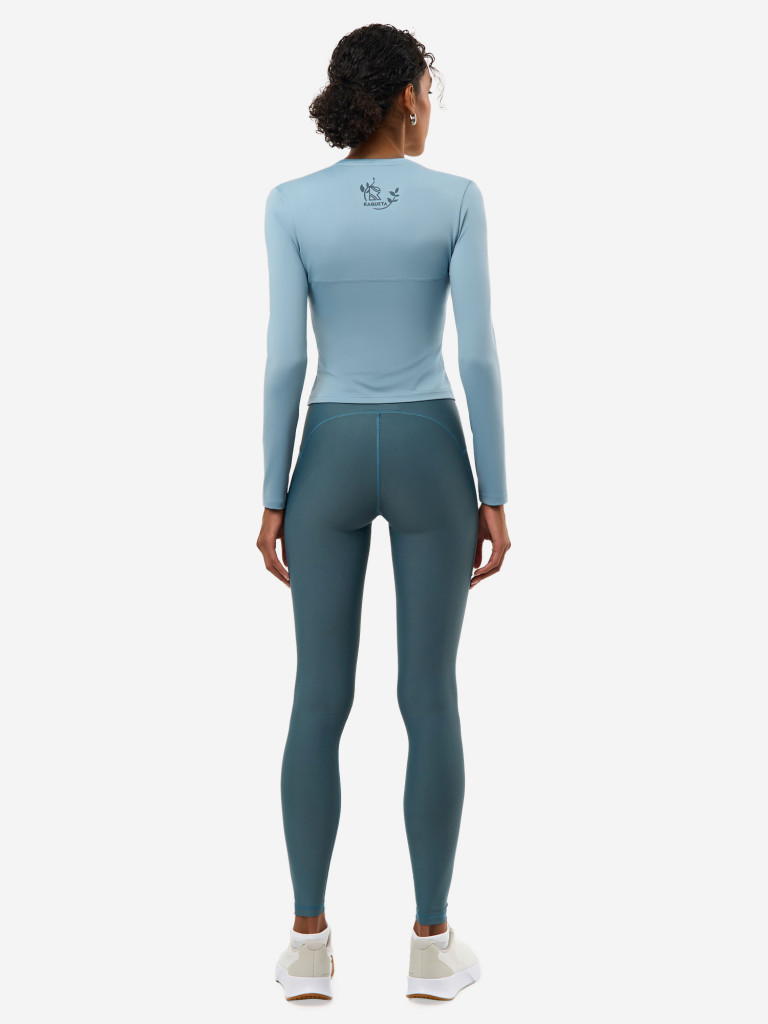 Легинсы женские RAQUETA SPORT с карманами Bestie, Blue-grey
