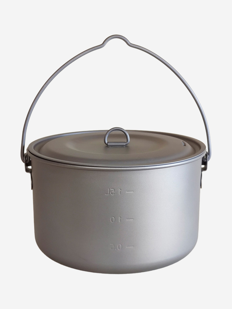 Котелок Boundless Voyage титановый, 1950 мл