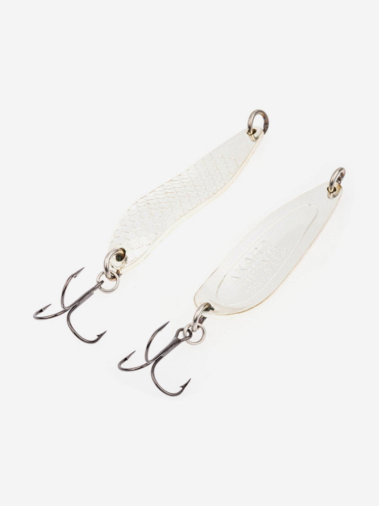 Блесна колеблющаяся Akara Action Series Viskan 80 21 гр. 3/4 oz. Sil