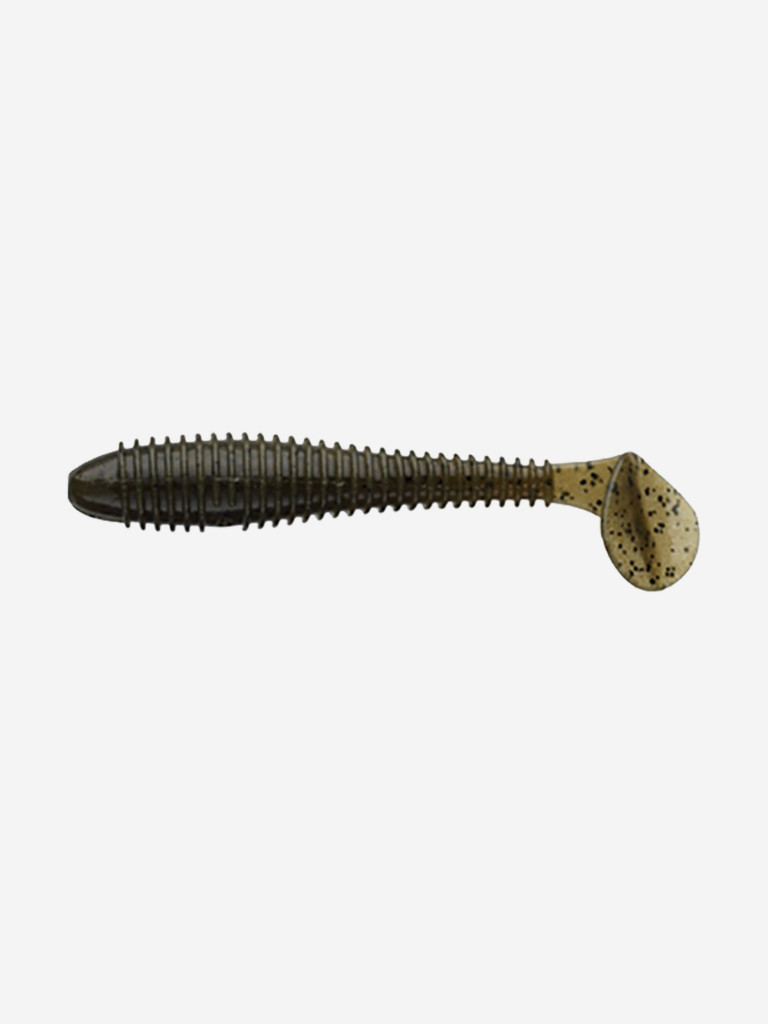 Силиконовые приманки для рыбалки Keitech Swing Impact FAT 2.8 # 101 Green Pumpkin PP