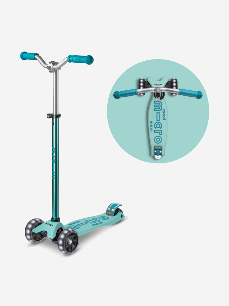 Самокат детский Micro Maxi Deluxe Pro LED