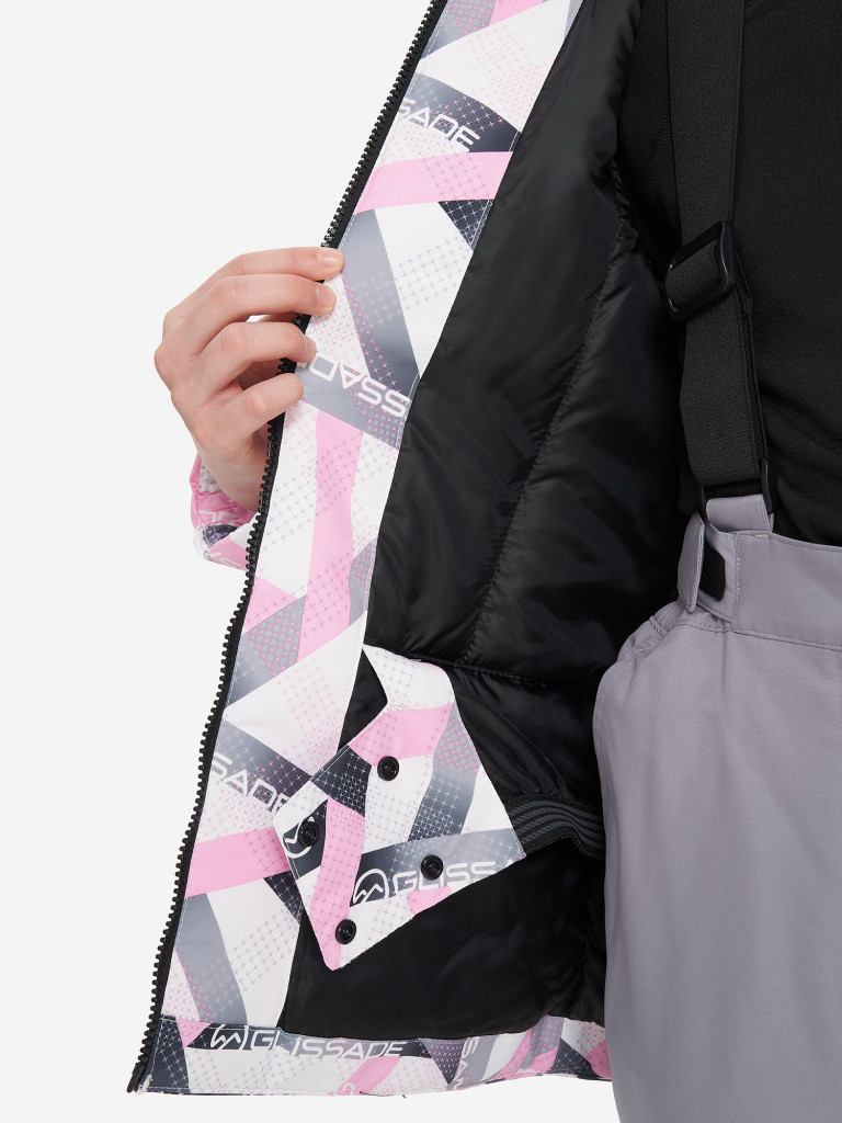 Куртка горнолыжная для девочек Glissade