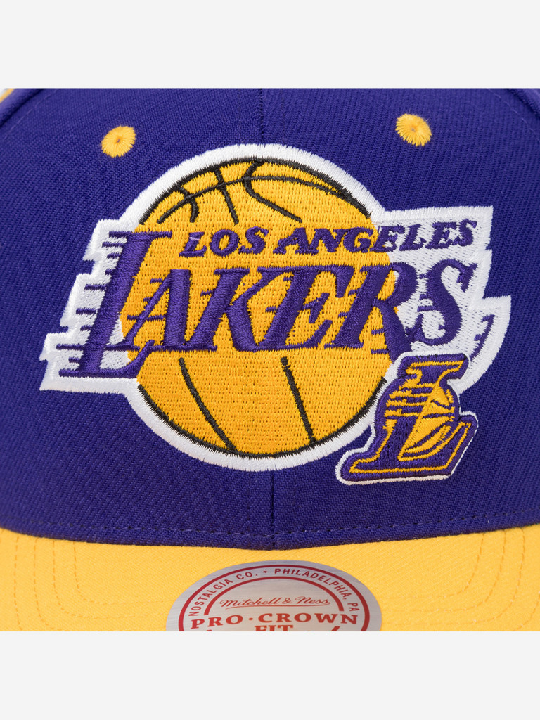 Бейсболка MITCHELL NESS HP8764-LALPURP Los Angeles Lakers NBA (фиолетовый)