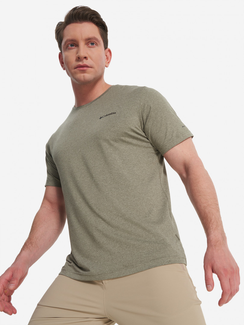 

Футболка мужская Columbia Tech Trail Crew Neck II, Зеленый