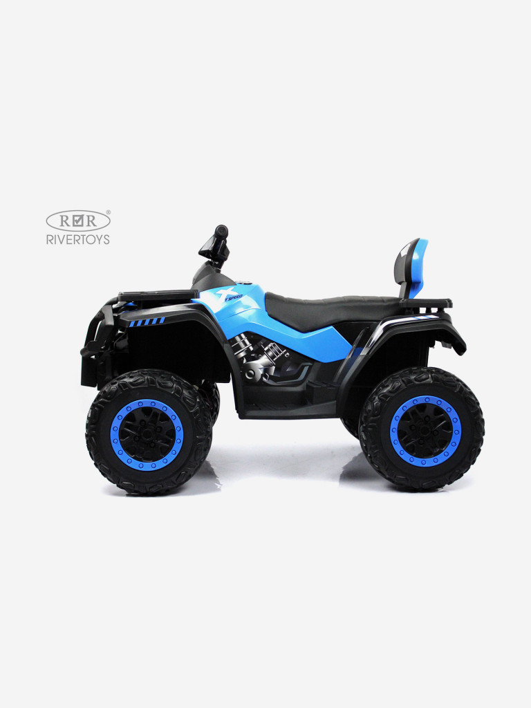 Детский электроквадроцикл RIVERTOYS T001TT 4WD синий