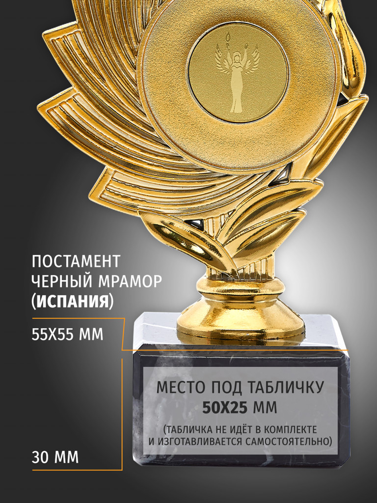 Кубок для награждения победителей Статуэтка 3 шт. Награда для спорта и конкурсов.