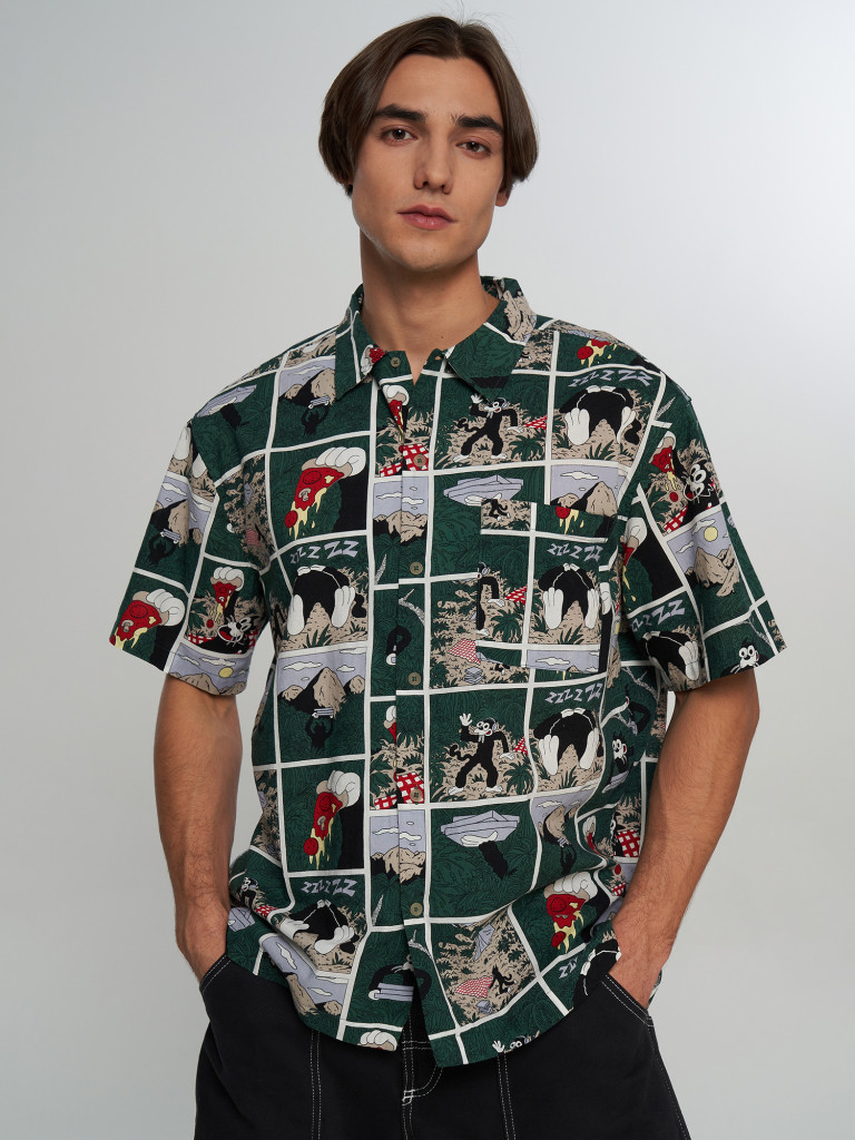 Рубашка с коротким рукавом мужская Element