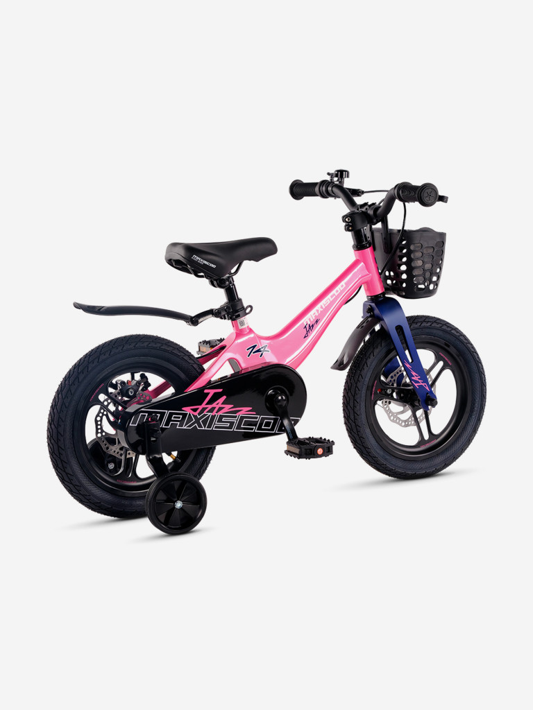 Велосипед детский Maxiscoo JAZZ PRO 14'', розовый сапфир, 2025