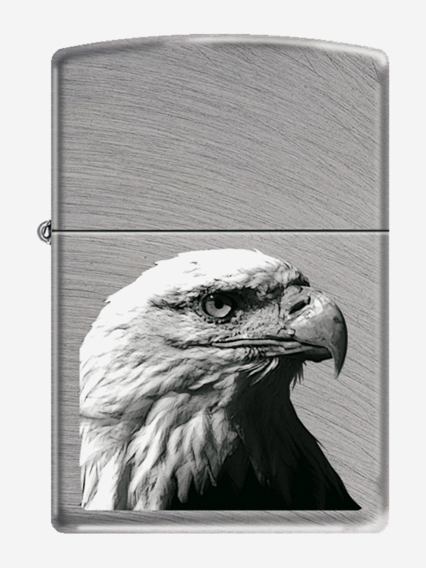 Зажигалка бензиновая ZIPPO 24647 Eagle Head Серебристый цвет — купить за 5870 руб. со скидкой 41 %, отзывы в интернет-магазине Спортмастер