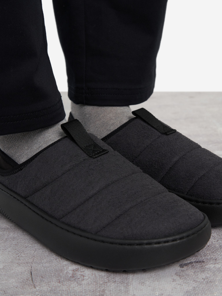 Слипоны утепленные мужские Crocs Classic Sueded Moc