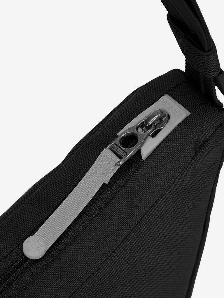 Сумка антивор Pacsafe GO Lunar crossbody, Jet Black, 2,5 л.