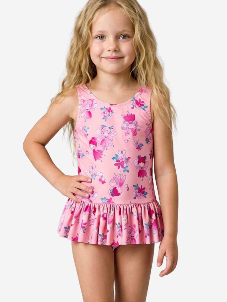 Купальник слитный для девочек PlayToday