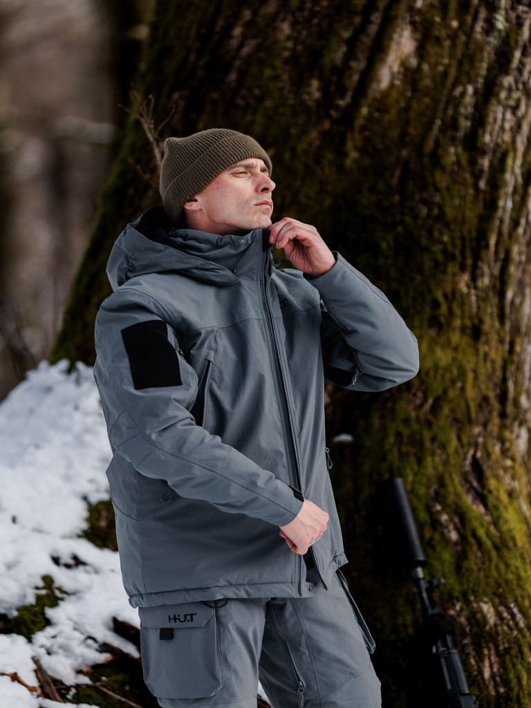 Куртка мембранная утепленная для охоты мужская H.U.T. Kivakko