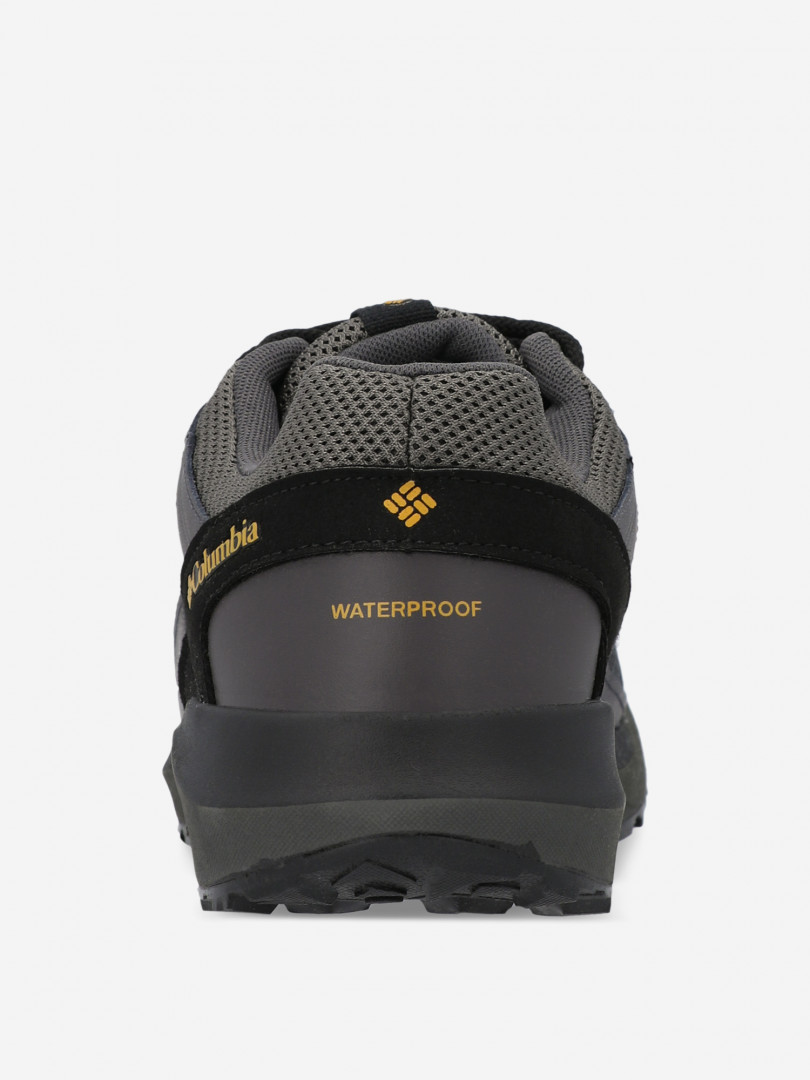 фото Полуботинки мужские columbia trailstorm waterproof, серый