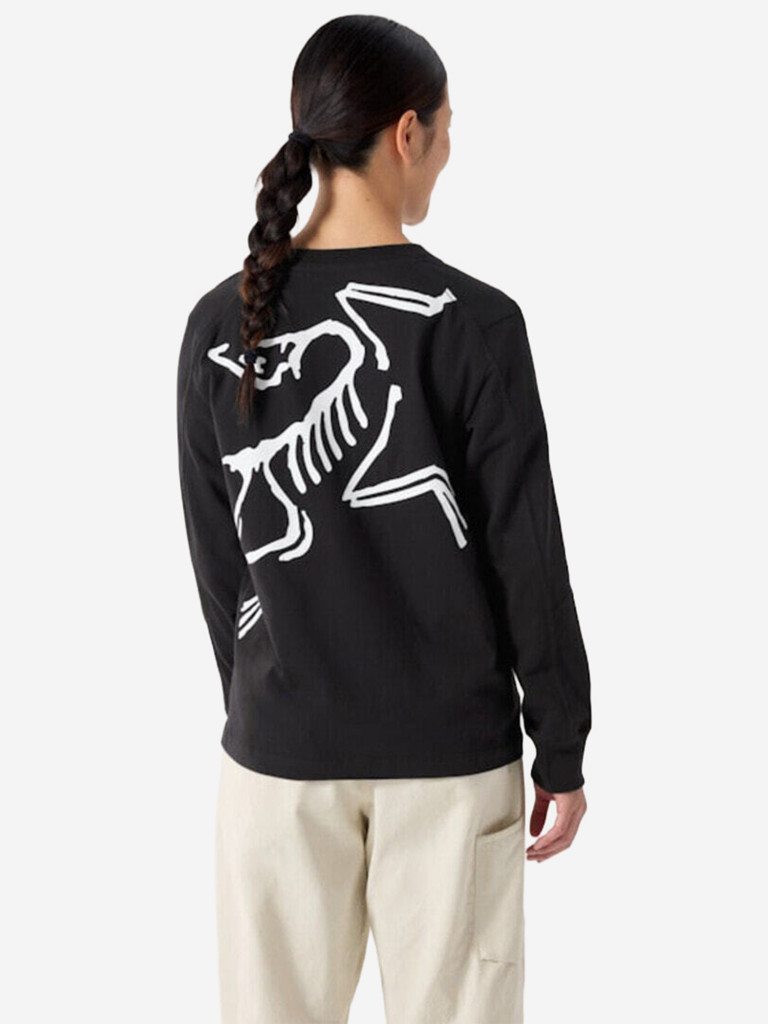 Лонгслив женский Arcteryx Kragg Cotton Bird Crew Neck
