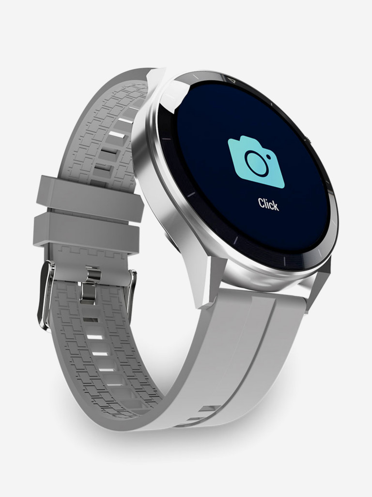 Умные наручные смарт часы CGWatch Round, фитнес браслет для женщин и мужчин CaseGuru