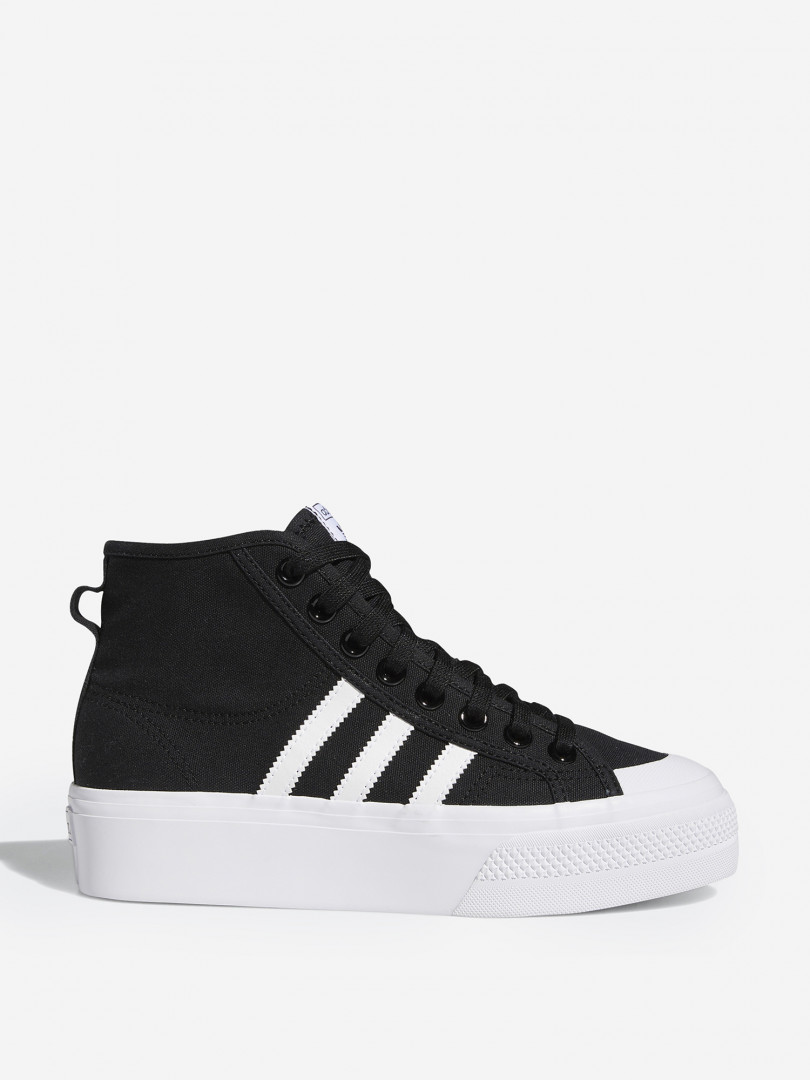 Кеды женские adidas Nizza Platform Mid 30087750299 Черный, размер 39, фото 1