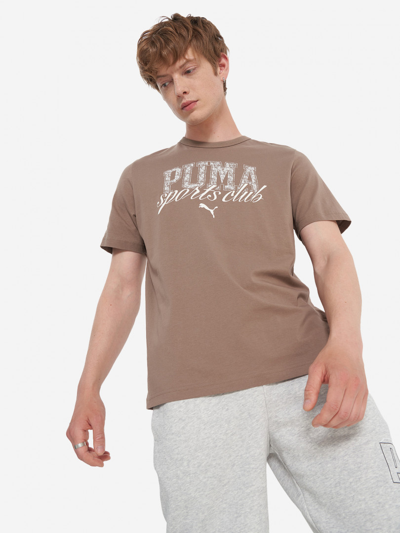 Футболка мужская PUMA Коричневый 1599₽
