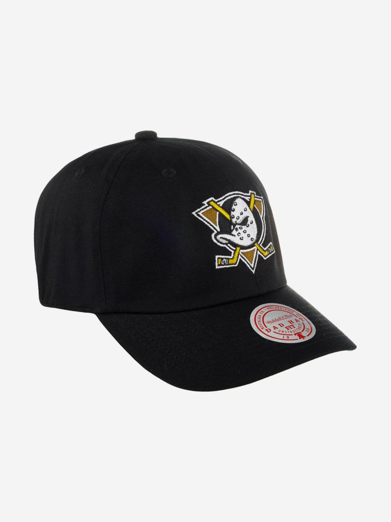 Бейсболка MITCHELL NESS HLUX5369-ADUYYPPPBLCK Anaheim Ducks NHL