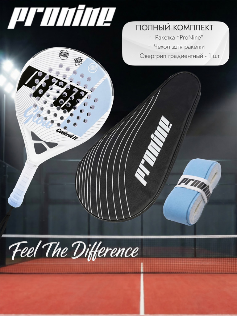 Ракетка для падел тенниса Pronine Control it GLOW Breeze