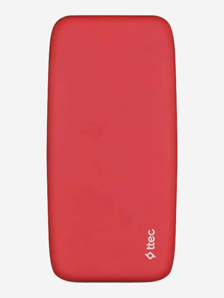 Внешний аккумулятор TTEC ChargeUp Pro 20.000mAh PD 20W Powerbank. Цвет: красный